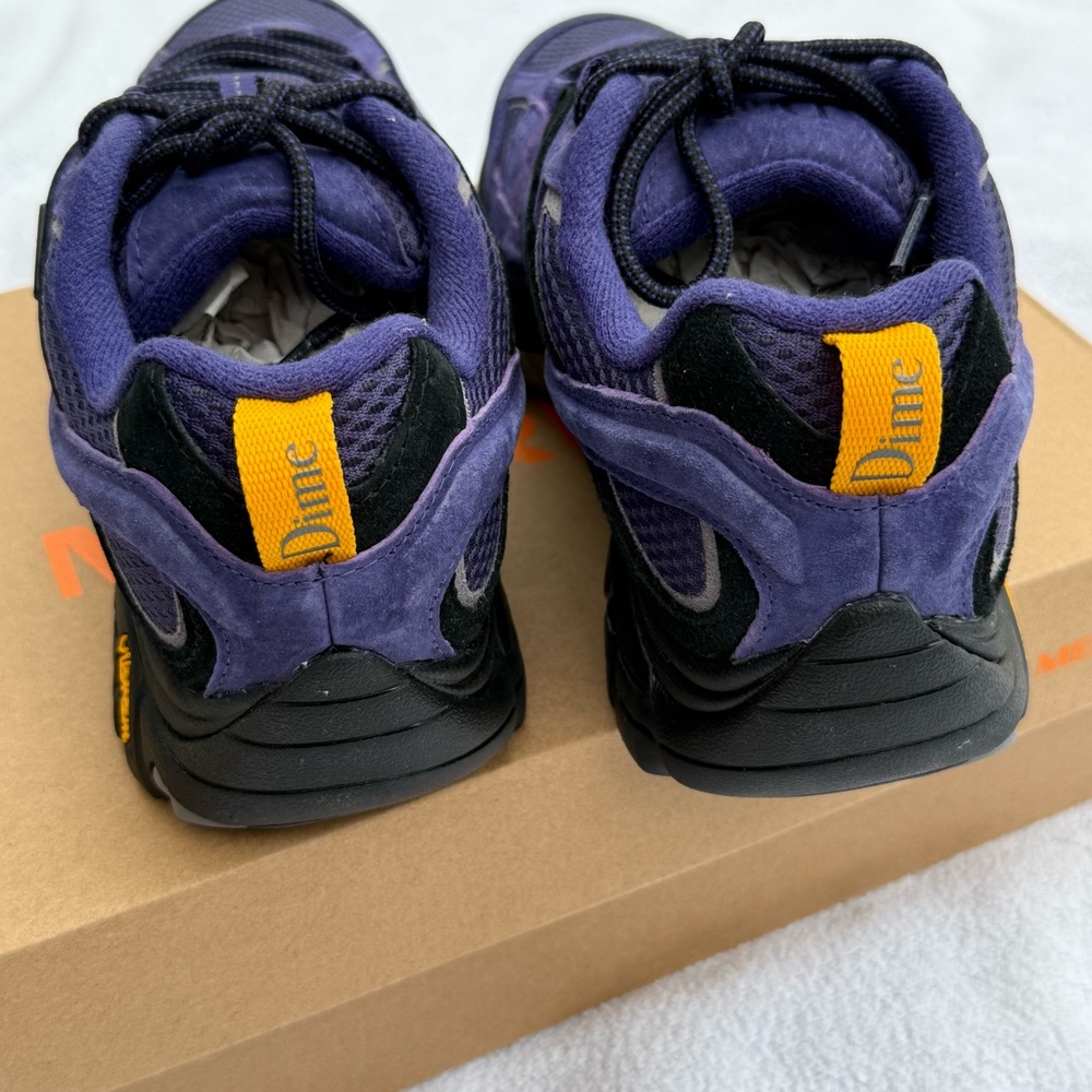 MERRELL 1-TRLMERRELL X DIME MOAB 2 WP brand new men’s US 8.5 in box purple - Picture 4 of 9
